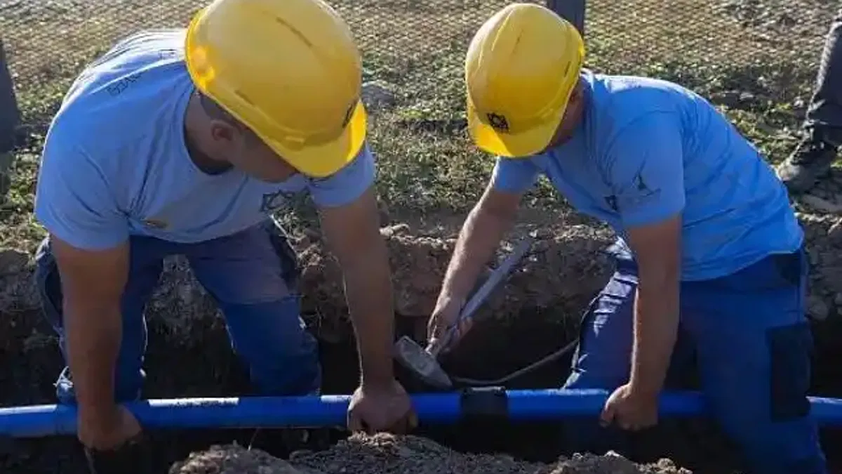 İZSU'dan Menderes'in 6 mahallesine 25 milyon liralık içme suyu yatırımı