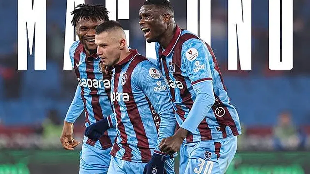 Trabzonspor 2-1 Kasımpaşa (Maç Sonucu)