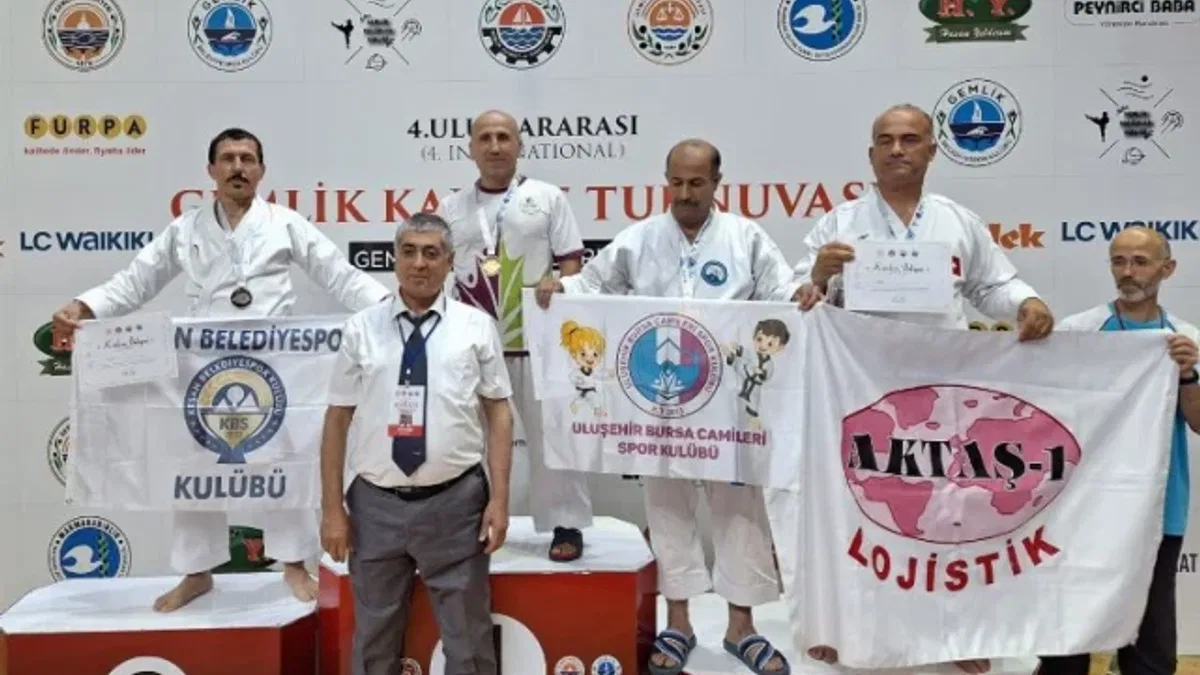 Keşanlı karatecilerden Gemlik derecesi