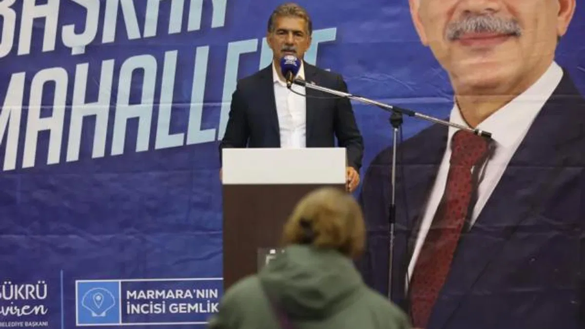 Bursa Gemlik'te mahalle buluşmaları sürüyor