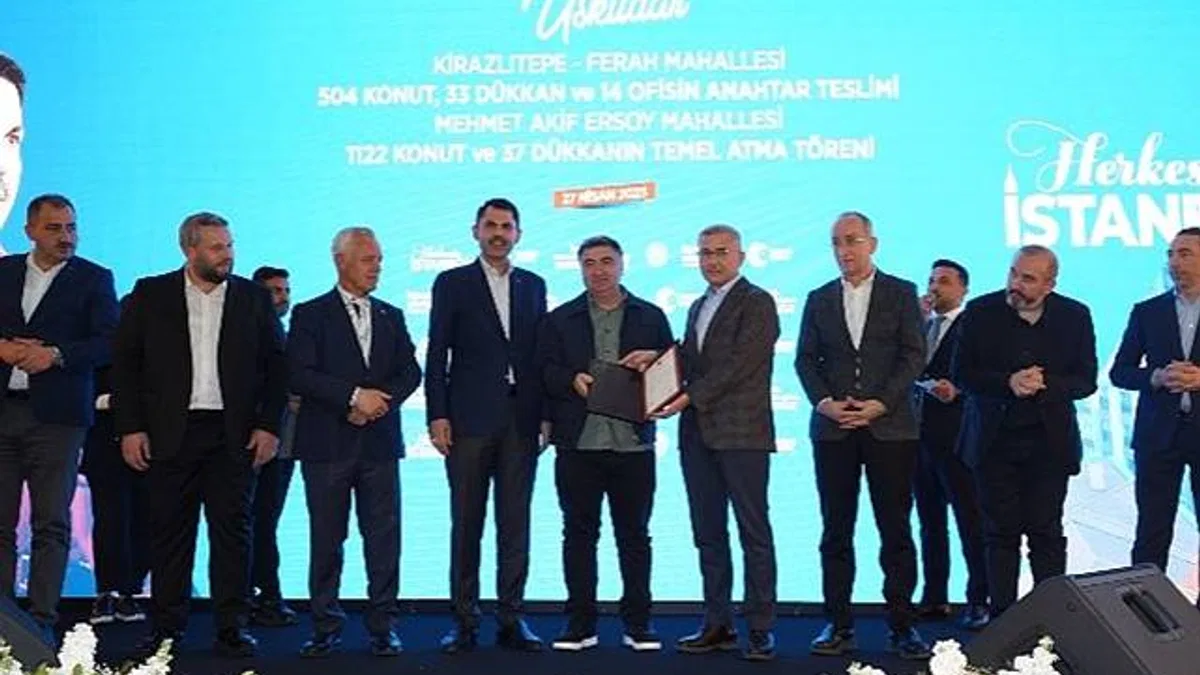 Murat Kurum : Üsküdar Kentsel Dönüşümde Büyük Gün!