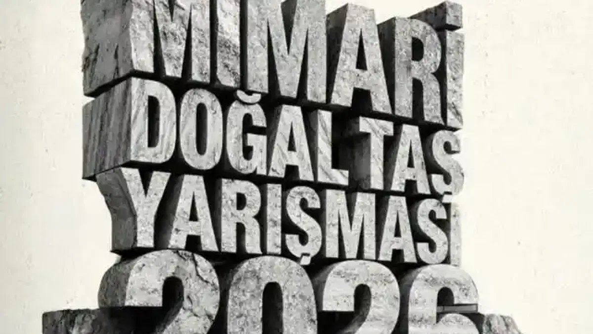 13. Mimari Doğal Taş Yarışması Başvurulara Açıldı!