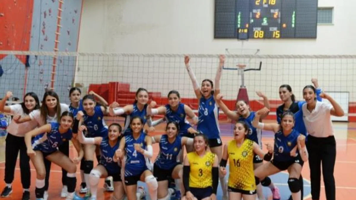 DBB Spor Genç Kadın Voleybol Takımı şampiyon oldu