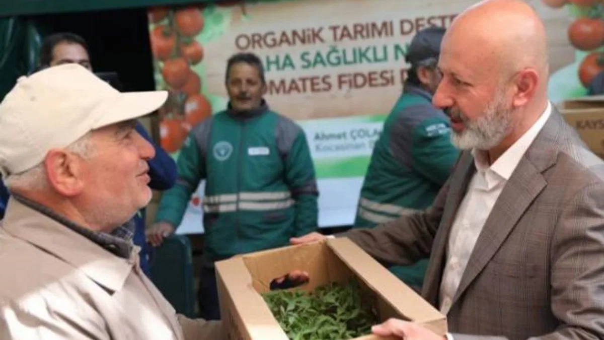 Başkan Çolakbayrakdar’dan Organik domates fidesi dağıtım etkinliğine davet