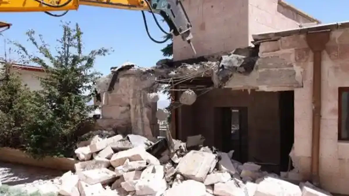 Kapadokya Alan Başkanlığı'ndan 'kaçak' mücadelesi