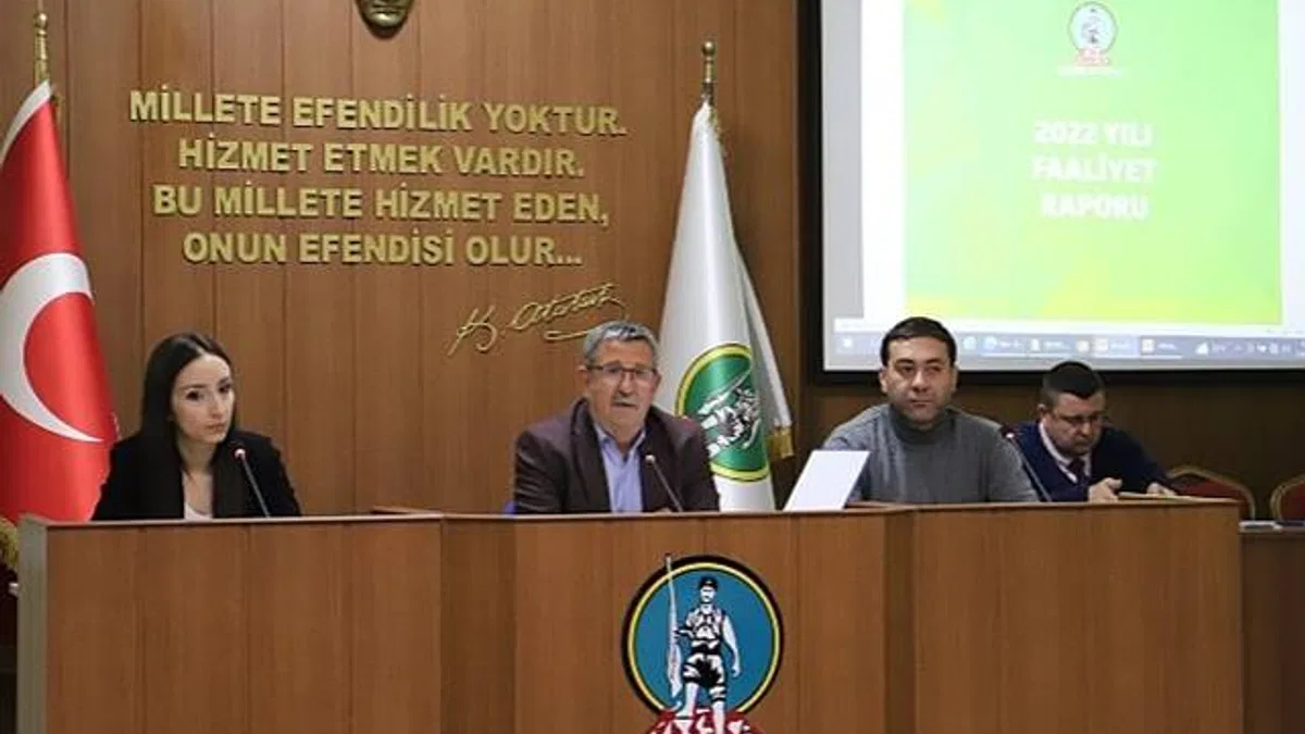 Ödemiş Belediye Meclisi'nde 2022 yılı Faaliyet Raporu kabul edildi