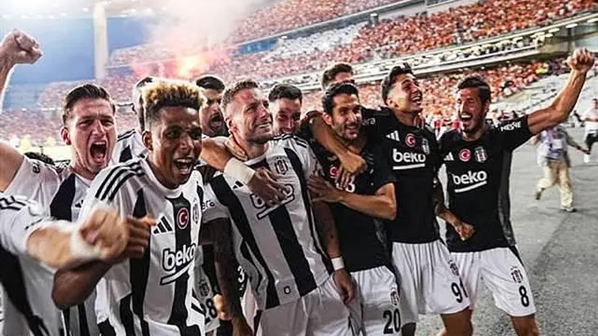 Beşiktaş 5-0 Galatasaray (Maç Sonucu) Turkcell Süper Kupa Beşiktaş'ın