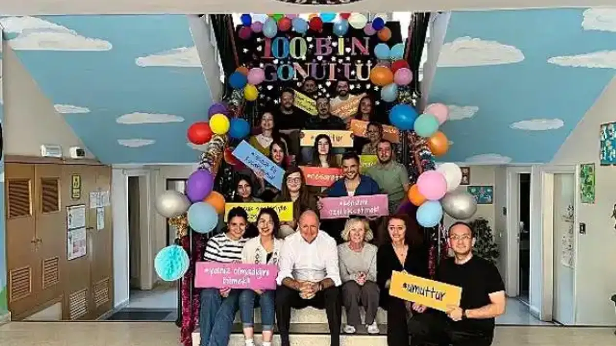 TEGV 29 yılda 100 bin gönüllüye ulaştı