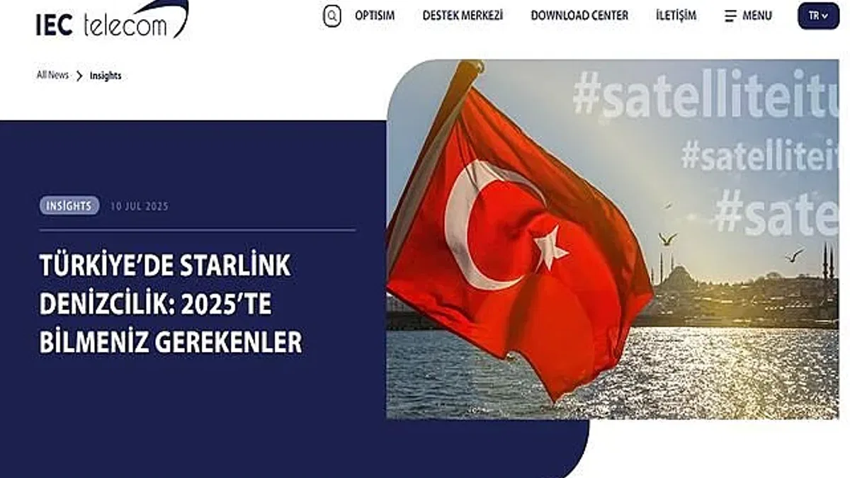 Türk Limanlarına Uğrayan Gemiler İçin Starlink Siparişi: Pratik Adımlar ve Tuzaklar