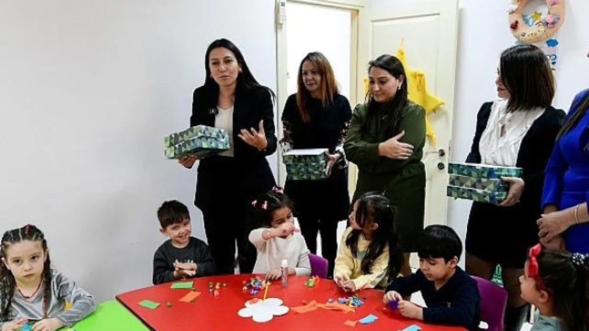 Bornova'da çocuklara güvenli eğitim ve destek