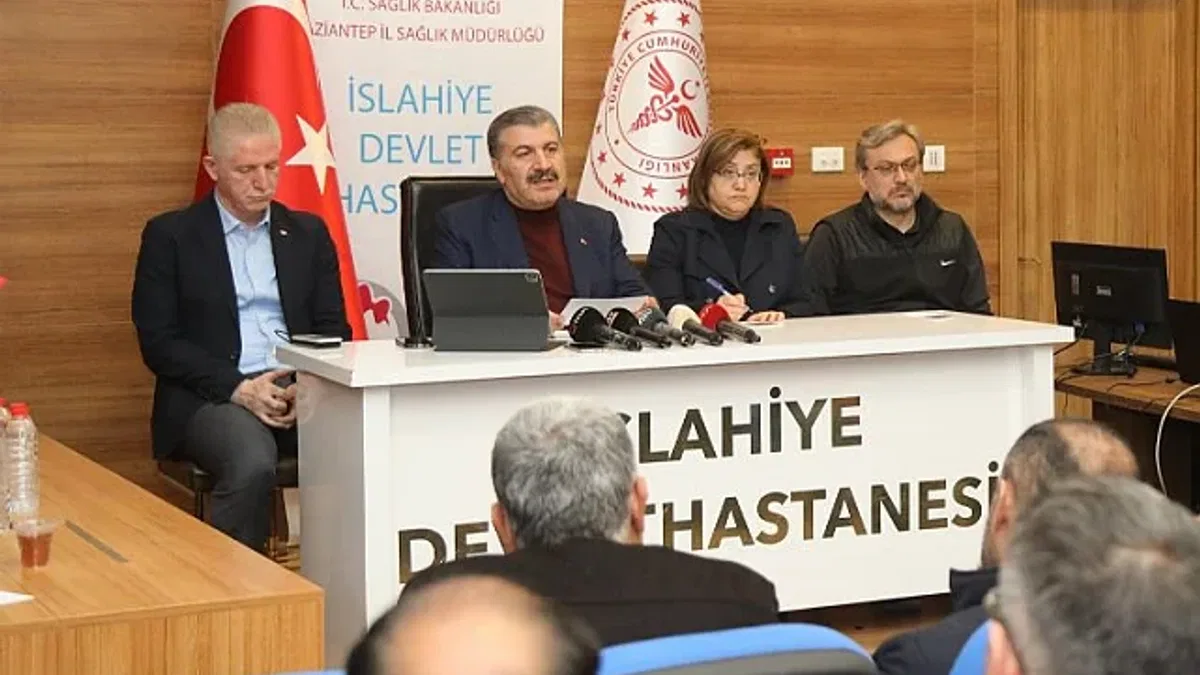 Bakan Koca Gaziantep'in analiz sonuçlarını açıkladı