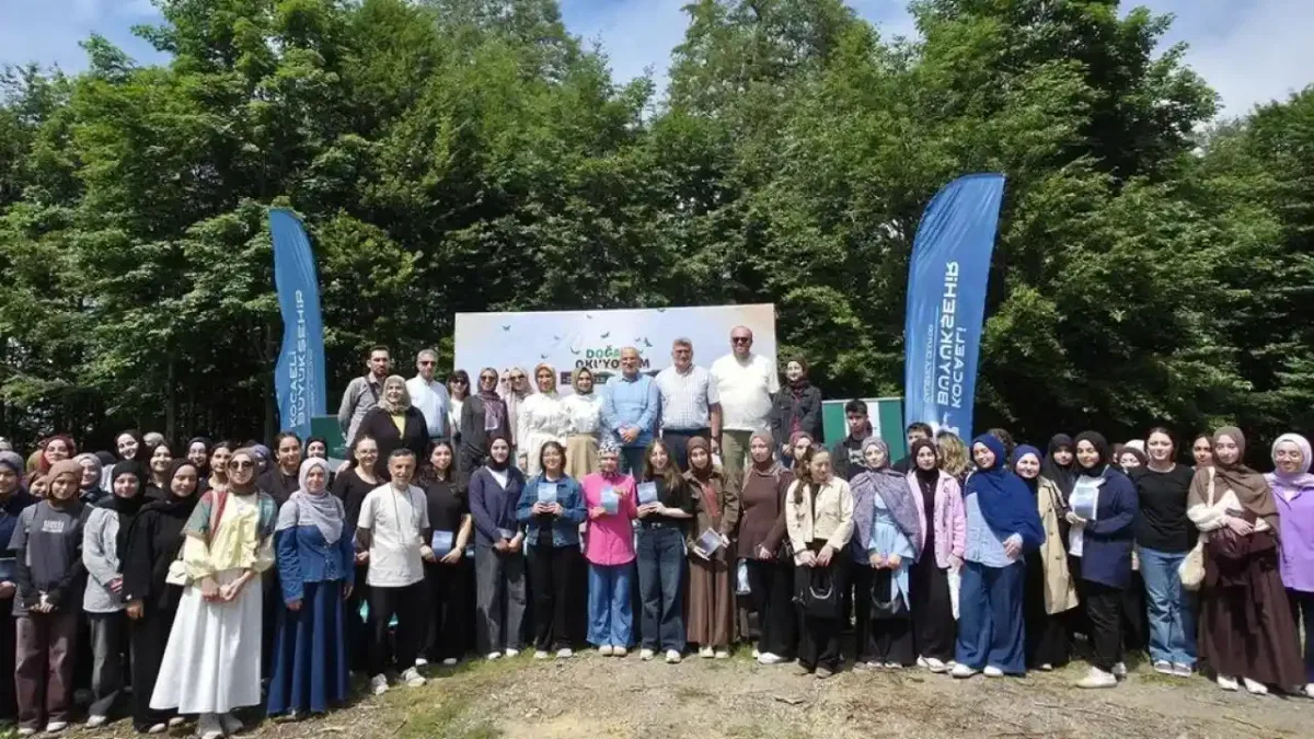 Gençler Kuzuyayla’da doğayı kitaplarla keşfetti