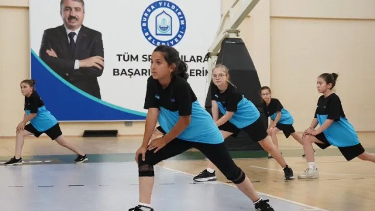 Bursa Yıldırım'da spora yatırım hız kesmiyor