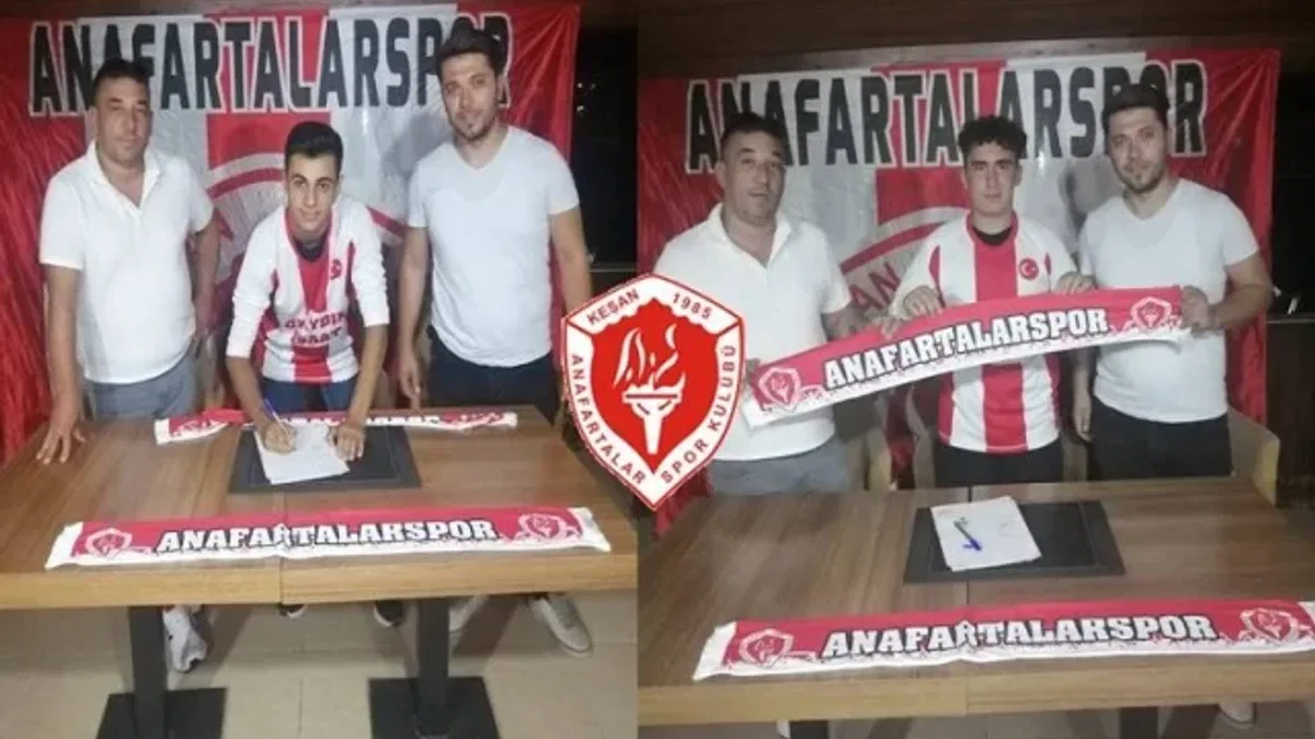 Anafartalarspor, Şeref Eray Gezer ve Baran Demir ile anlaştı