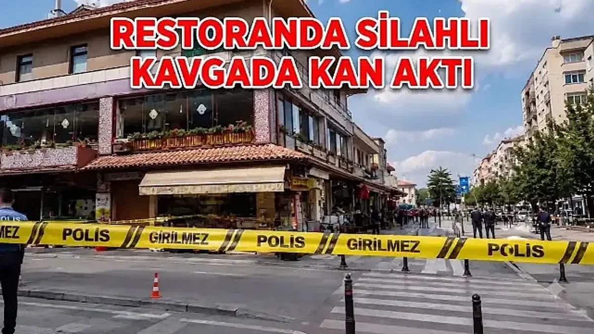 Konya Karatay'da Restorandaki Borç Kavgasında Kan Aktı!
