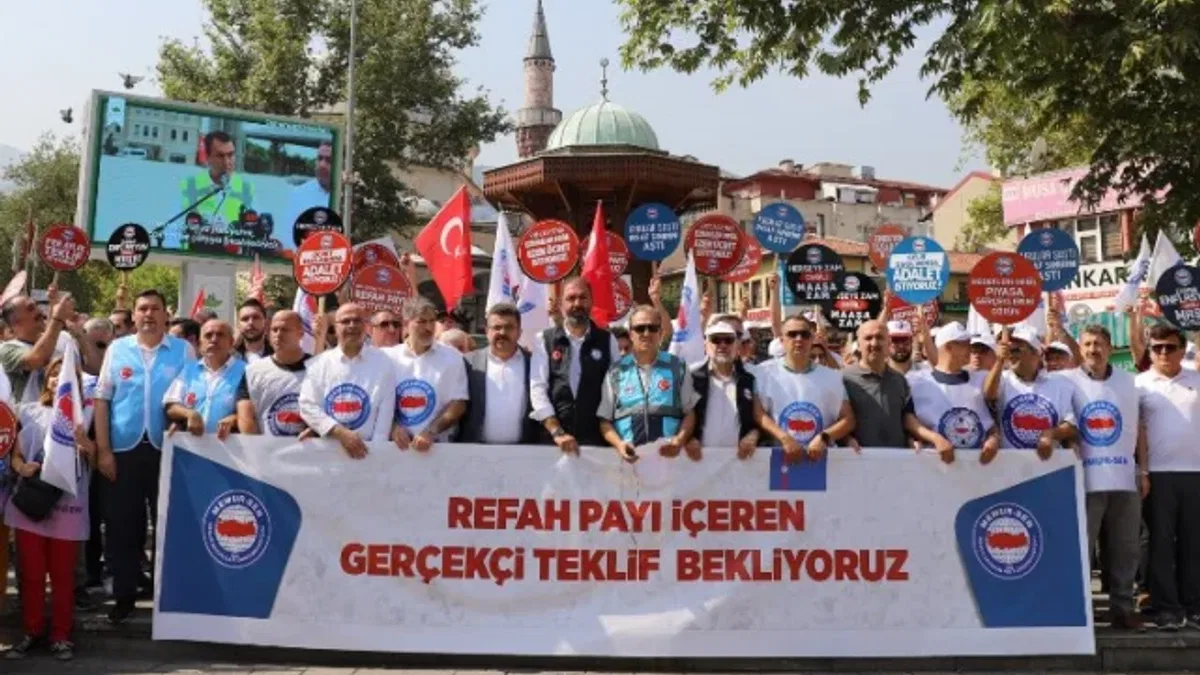 Memur-Sen Bursa'dan seslendi: Gerçekçi teklif bekliyoruz