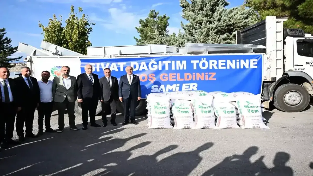 Malatya kırsalındaki üreticilere büyük sıvat desteği
