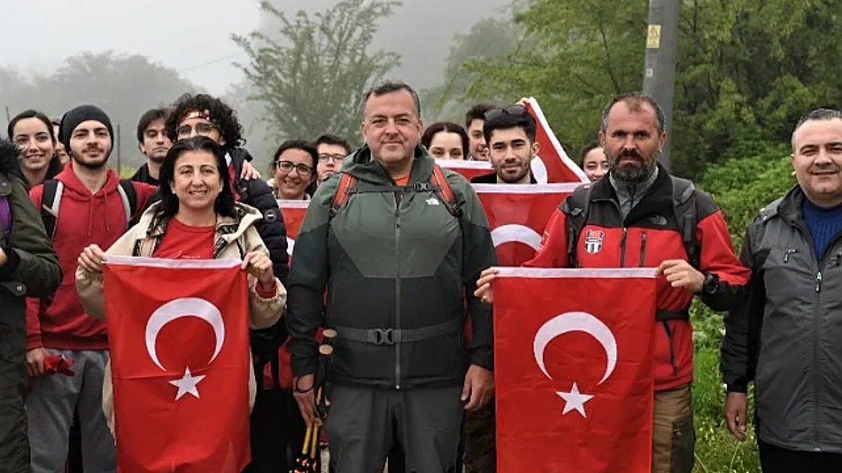 Osmangazi'de 19 Mayıs'a doğa yürüyüşlü kutlama