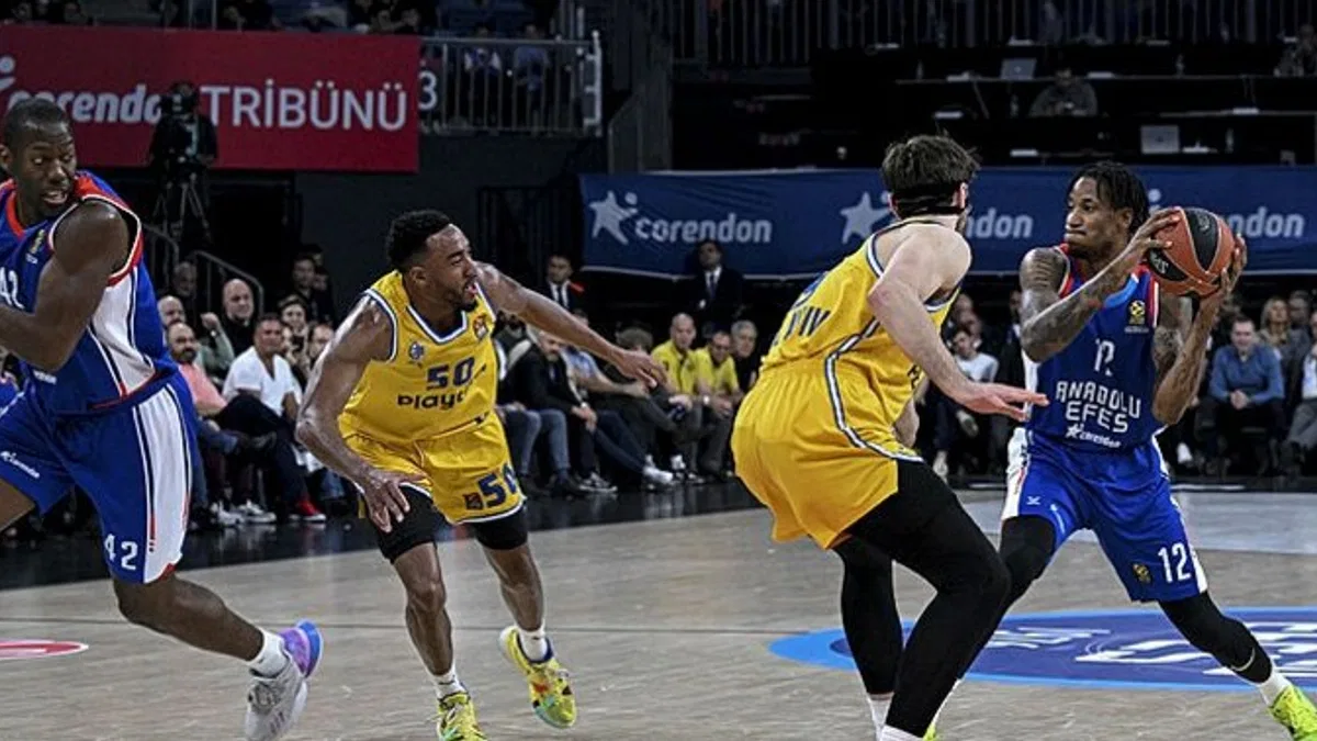 Anadolu Efes 64-86 Maccabi Tel Aviv (MAÇ SONUCU-ÖZET)