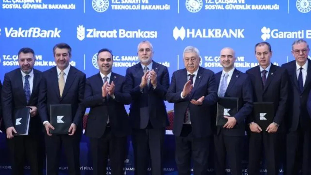 İmalat sanayine 51 milyar TL'lik destek