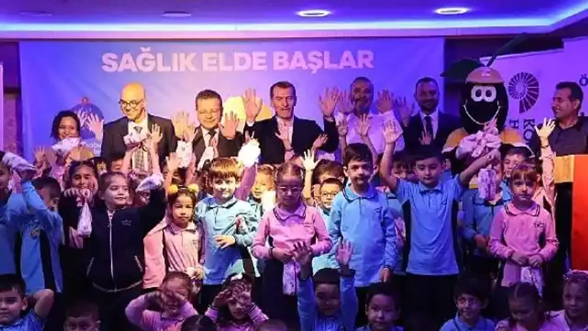 Her Yıl 5 Bin İlkokul 1. Sınıf Öğrencisi Doğru El Yıkama Alışkanlığı Kazanıyor