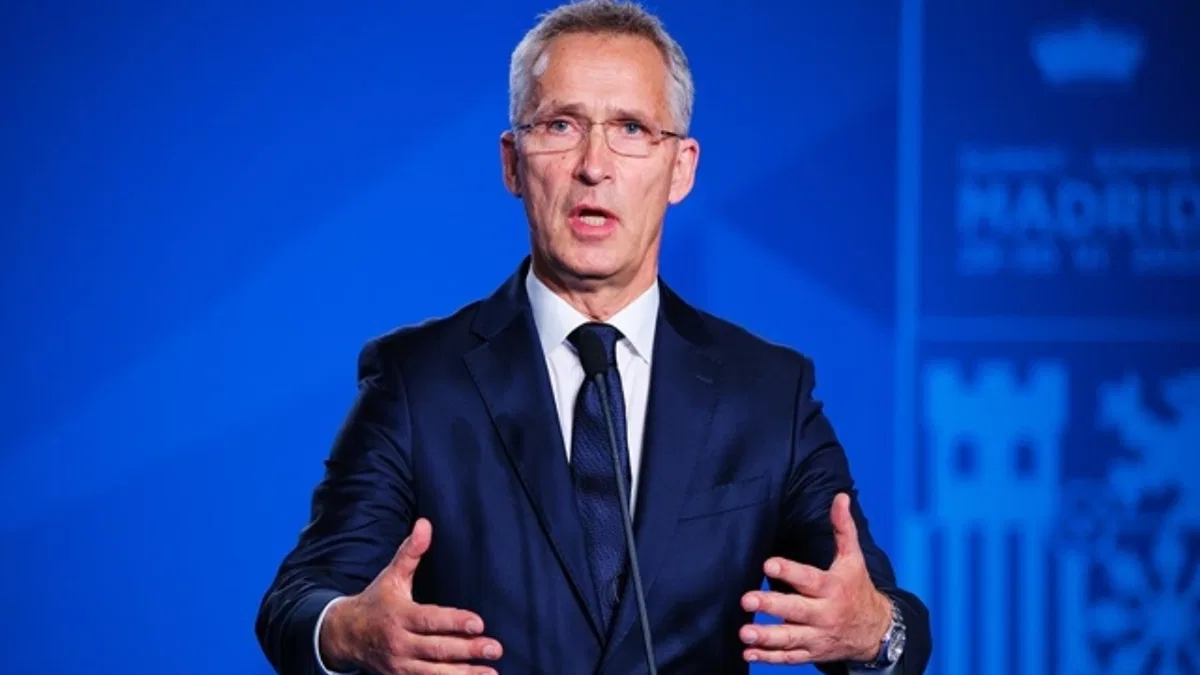 NATO Genel Sekreteri Stoltenberg'den Madrid'deki dörtlü görüşme öncesi açıklama
