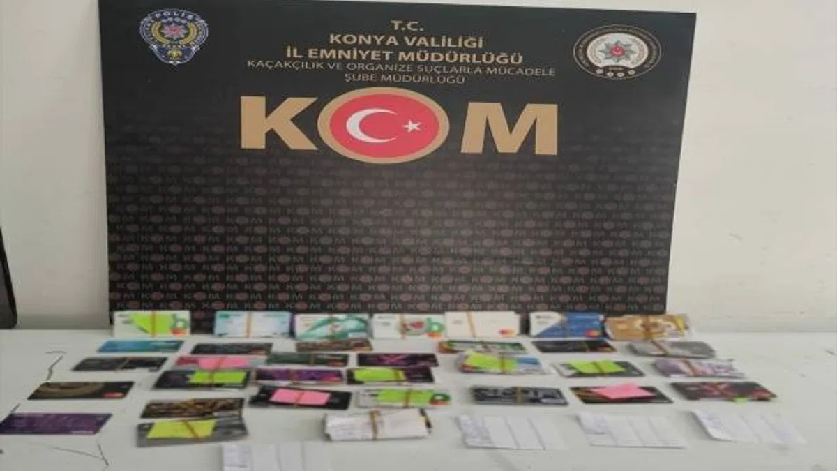 Konya'da ‘POS tefeciliği’ operasyonunda 3 şüpheli yakalandı