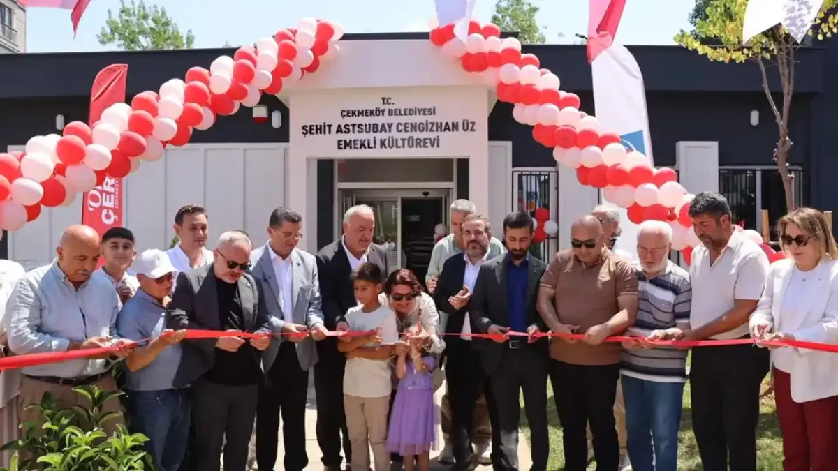 İstanbul Çekmeköy'de 2. Emekli Kültür Evi hizmet veriyor