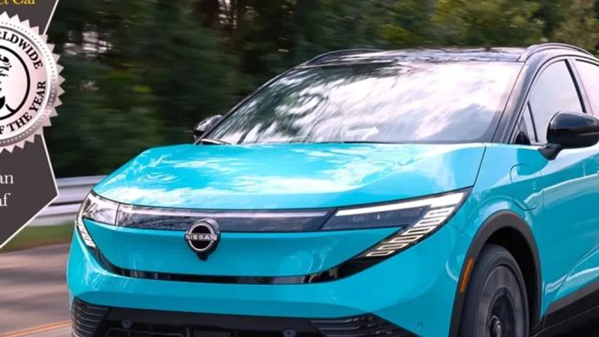 Nissan LEAF,  Dünyanın En İyi Kompakt Otomobili Seçildi