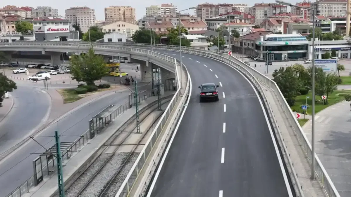 Konya'da Kunduracılar Üst Geçidi'nin standardı yükseldi