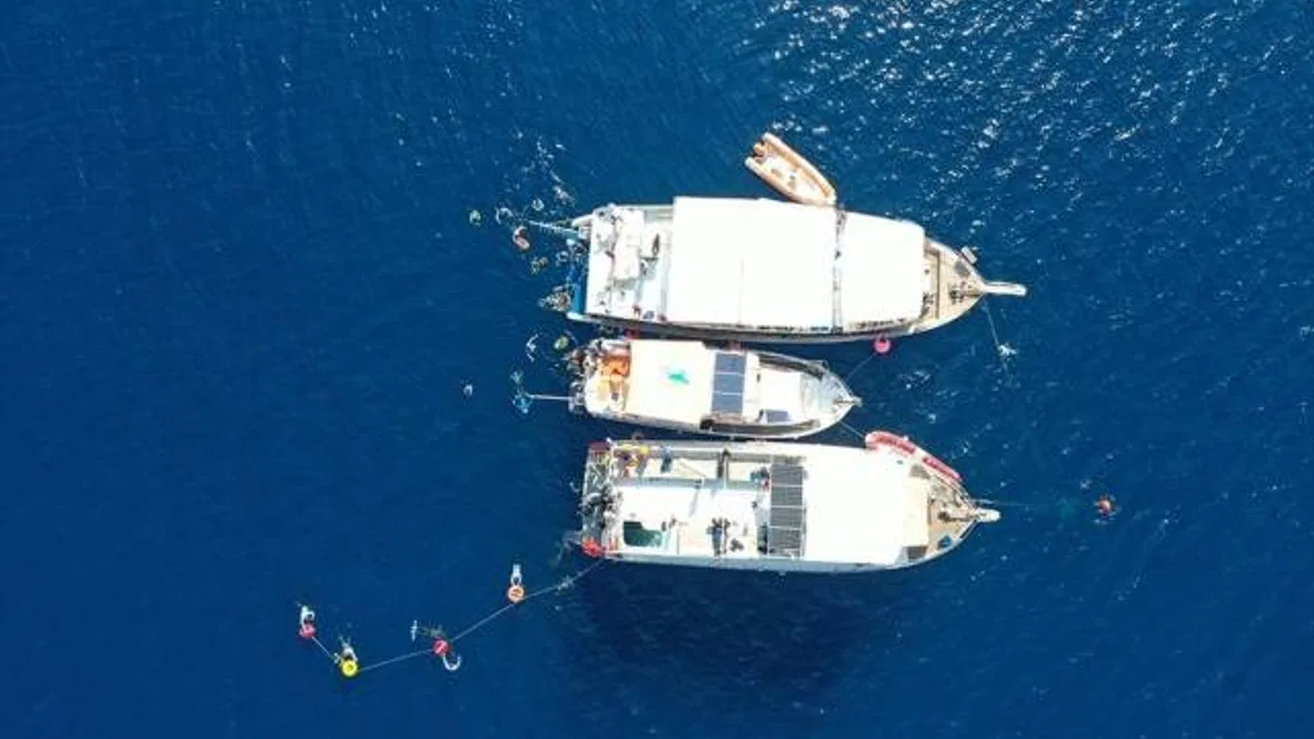 Su altında sezon finali, Serbest Dalış Dünya Şampiyonası'yla Kaş'ta yapılacak