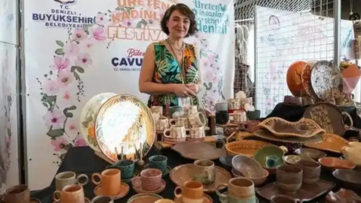 Denizli Büyükşehir’le kadın emeği ve anne sevgisi bir arada
