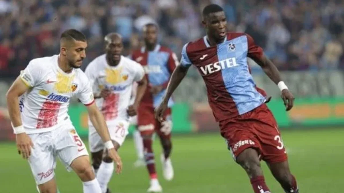 Trabzonspor 0 - 1 Mondihome Kayserispor ( Maç Sonucu)