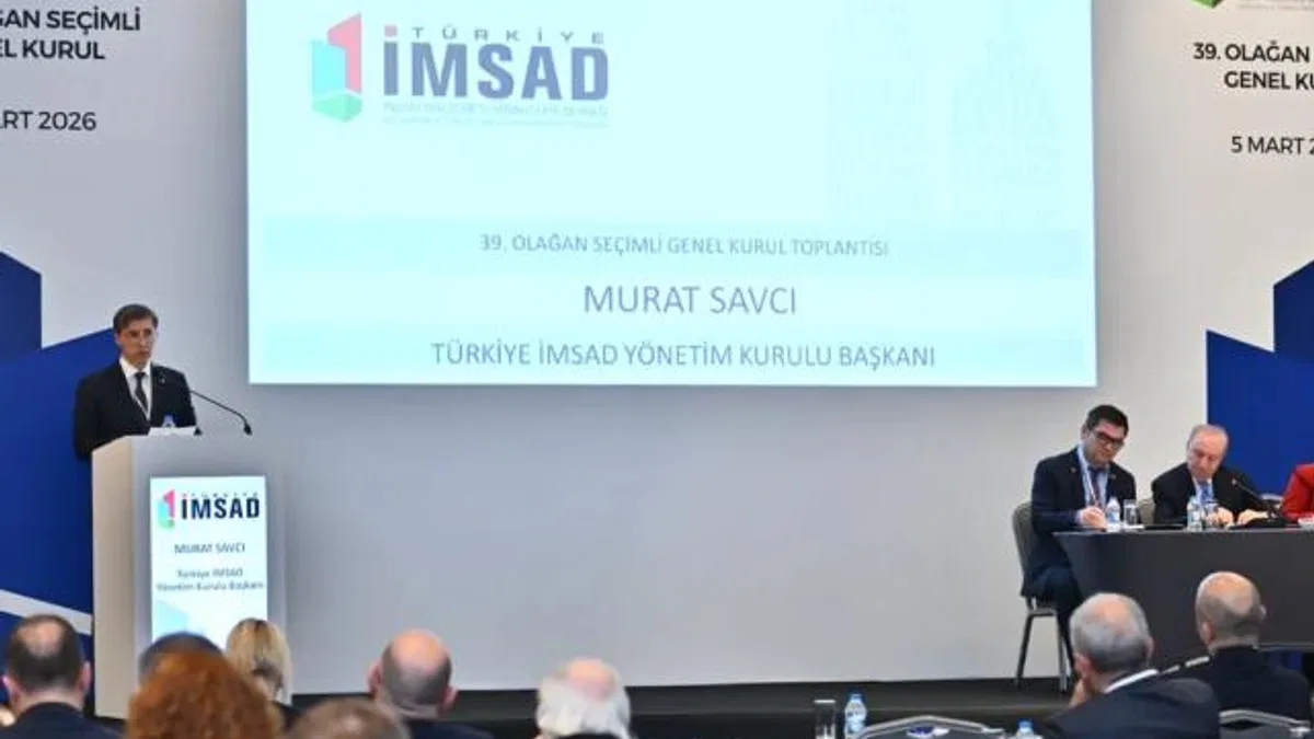 Türkiye İMSAD’ın Yeni Dönem Başkanı Murat Savcı Oldu