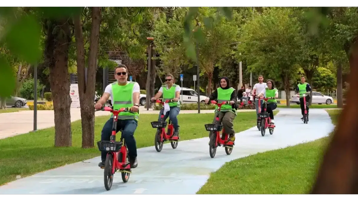 Gaziantep'te hareketliliğe özel pedal