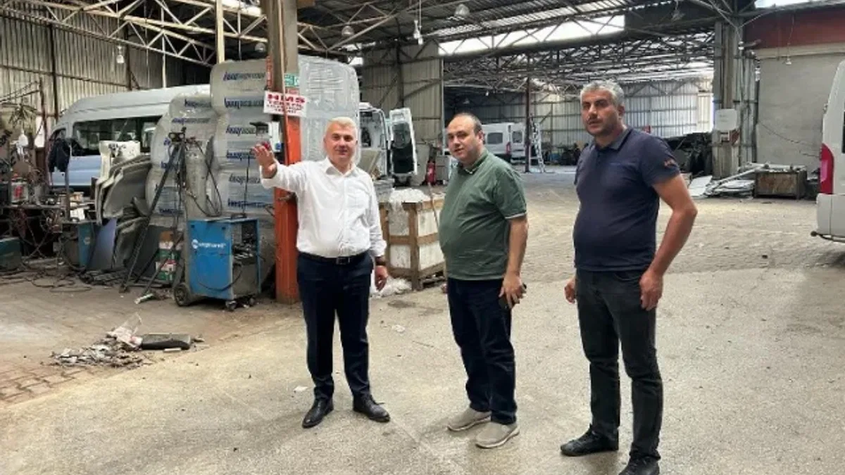 AK Partili vekil Canbey'den Balıkesir'de esnaf ziyareti