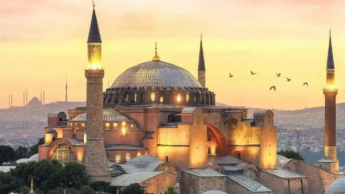 AK Partili belediyeler Gazze için Ayasofya'da buluştular