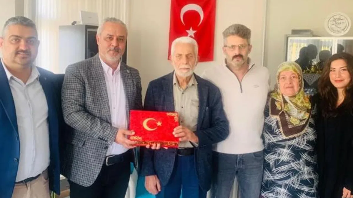 İzmit Başiskele’de Kıbrıs gazilerine anlamlı ziyaret