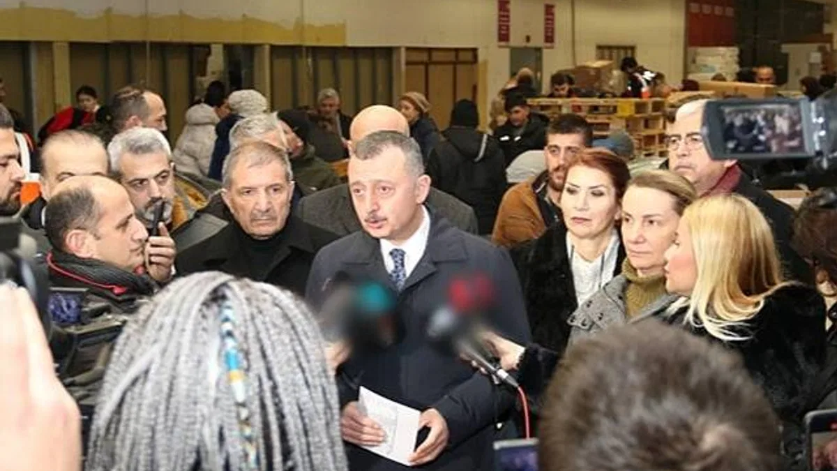 Başkan Büyükakın: 85 araç ve 372 personelle afet bölgesindeyiz