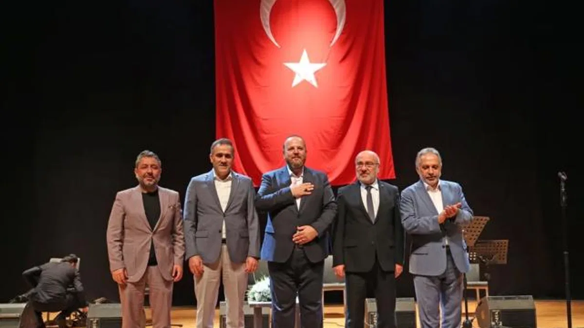 Kayseri Talas'tan Gazze için anlamlı buluşma