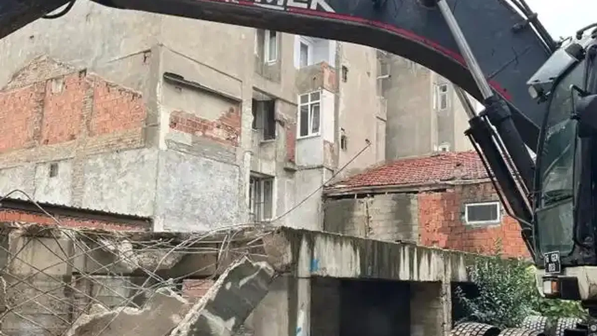 Bursa Gemlik'te metruk temizlik
