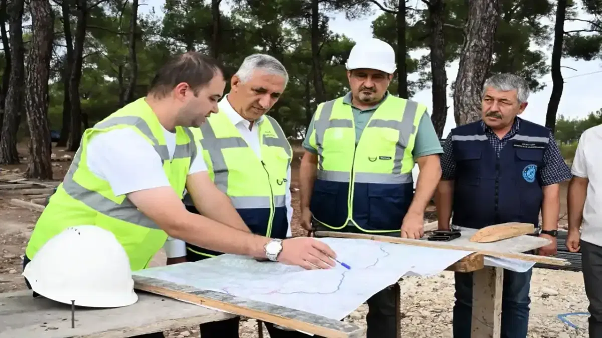 Manisa Gördes içme suyu yatırımı sürüyor