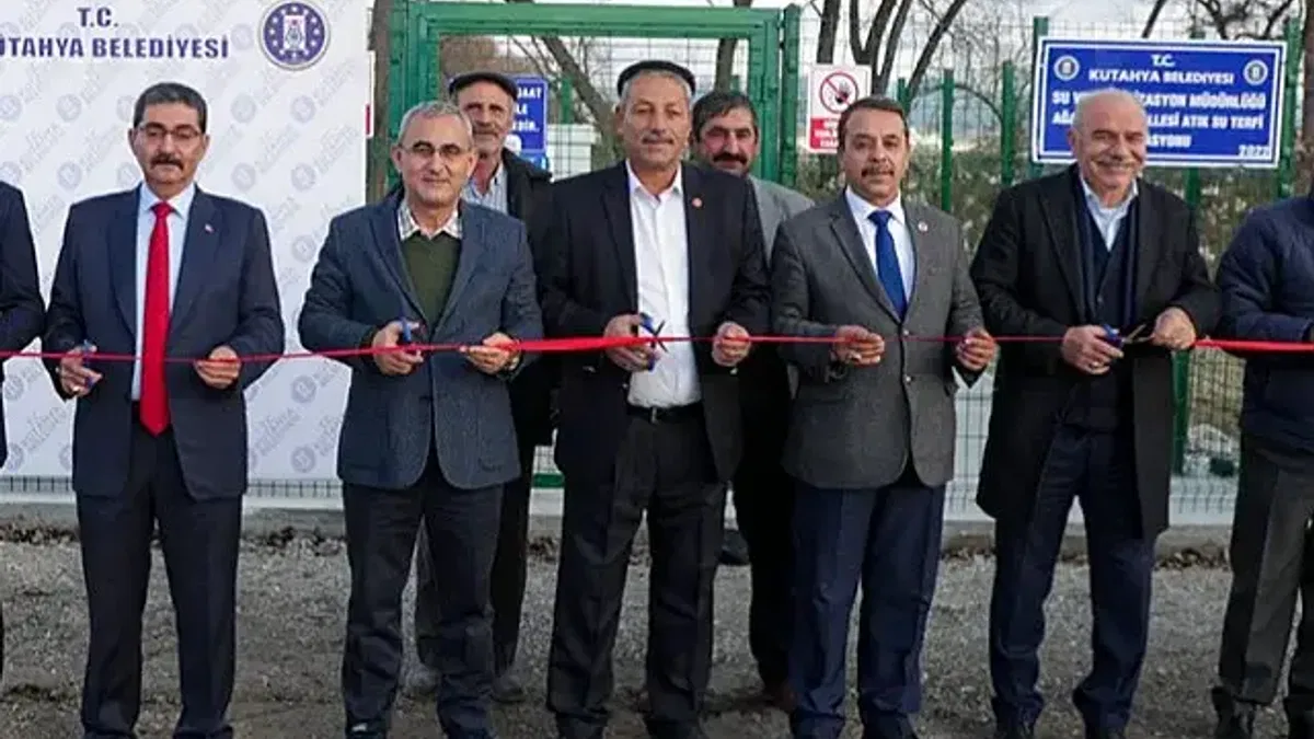 Kütahya'da üç mahalleye atıksu terfi istasyonu