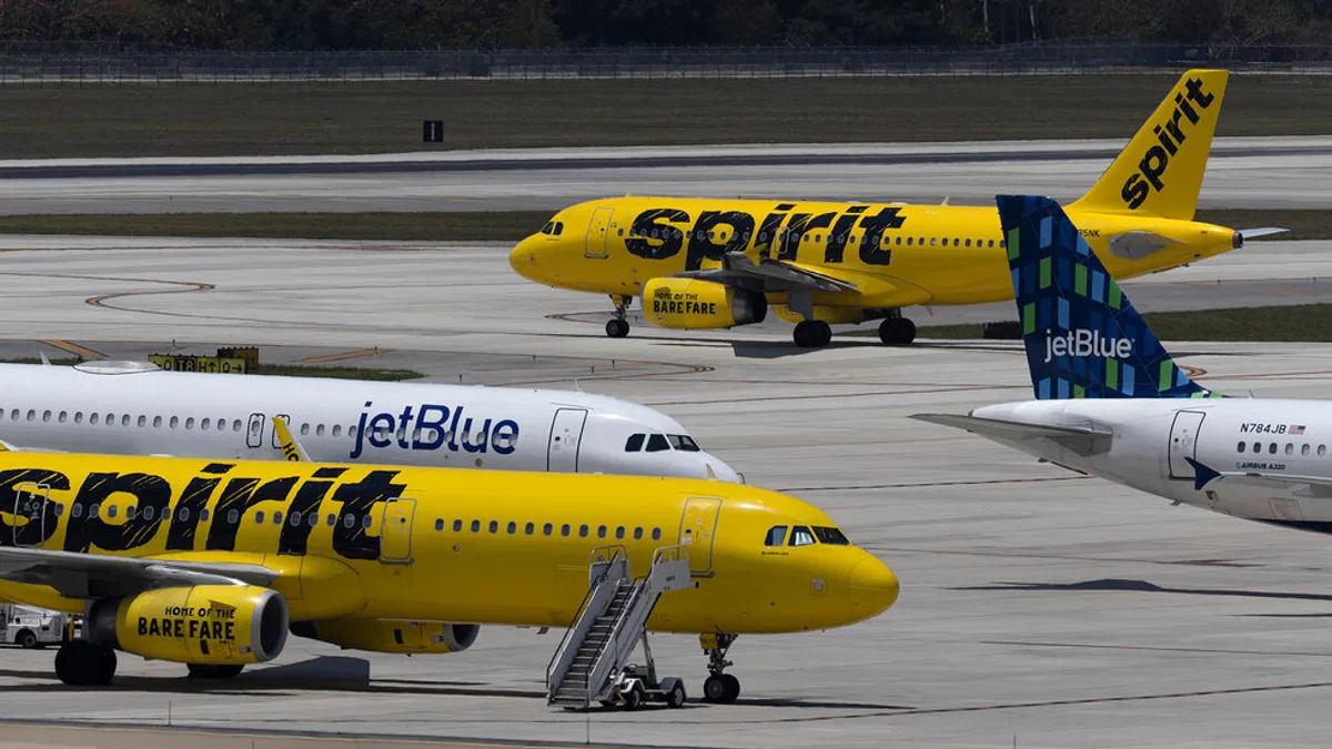 JetBlue Expects U.S. Move to Block Merger With Spirit