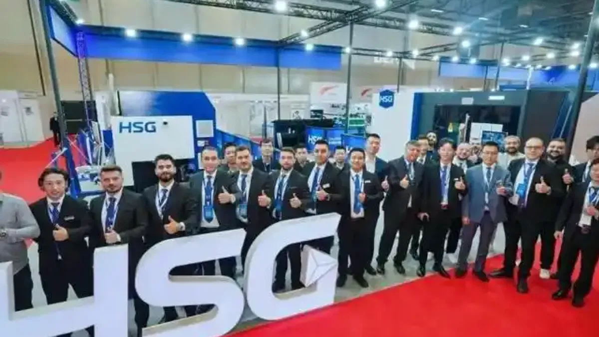 HSG Laser SMTECH 2025'te akıllı sac ve boru kesme çözümlerini tanıttı