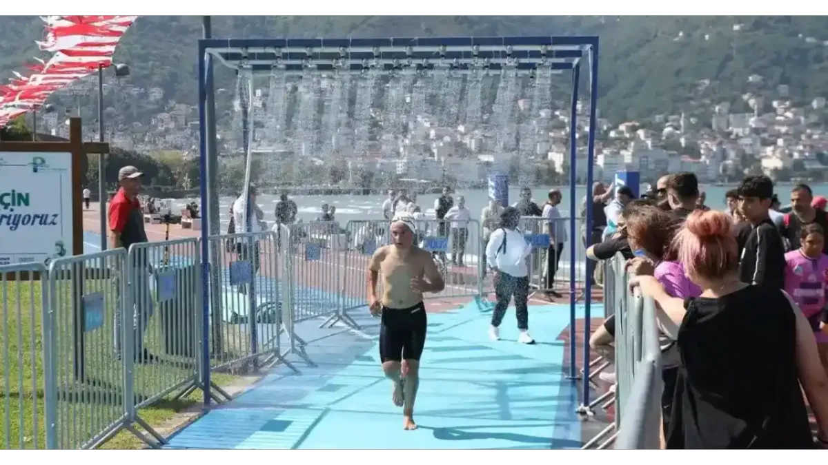 Ordu’da triatlon heyecanı