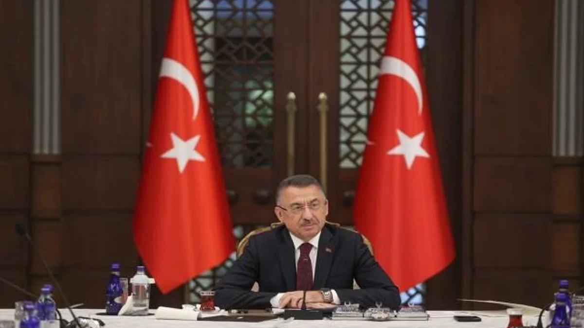 Cumhurbaşkanı Yardımcısı Oktay, Türkiye Coğrafi Bilgi Sistemi Kurulu toplantısına başkanlık etti: