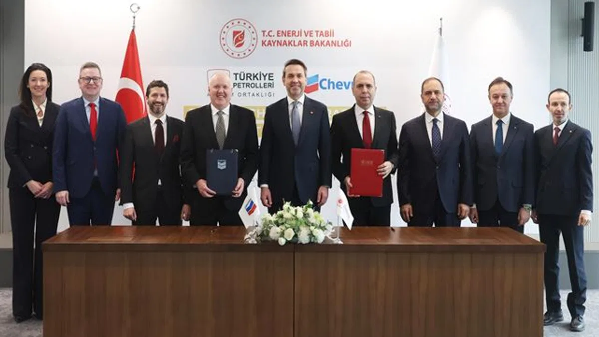 TPAO ve Chevron'dan stratejik mutabakat