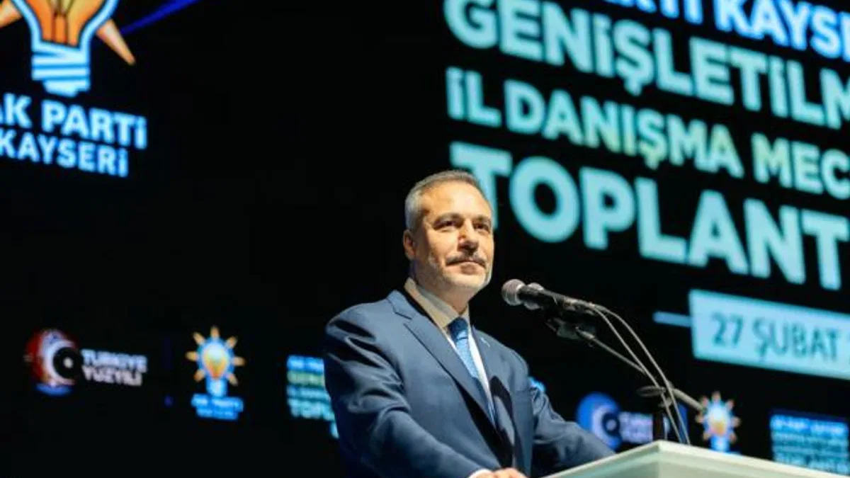 Hakan Fidan’dan dış politika mesajı