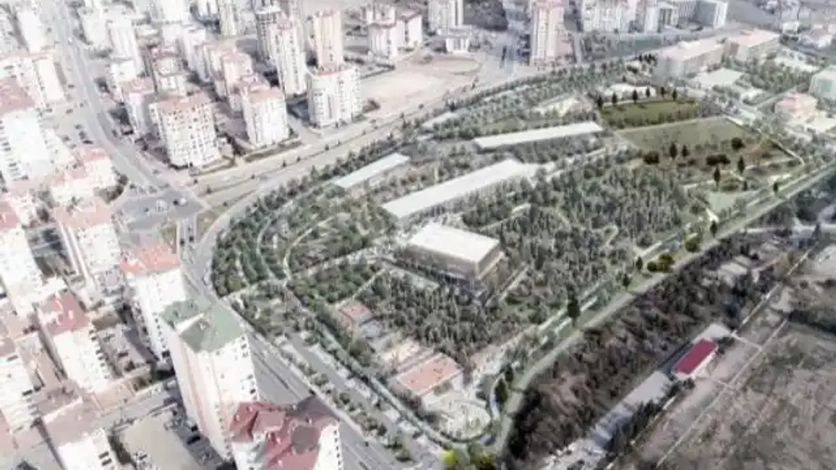 Talas Millet Bahçesi hızla ilerliyor